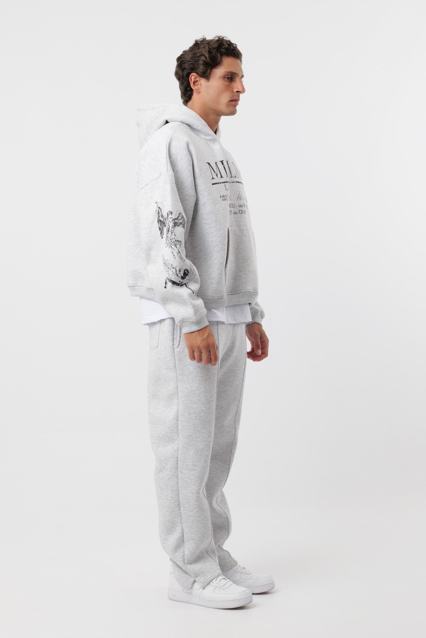 Sweatpants Logo Grey