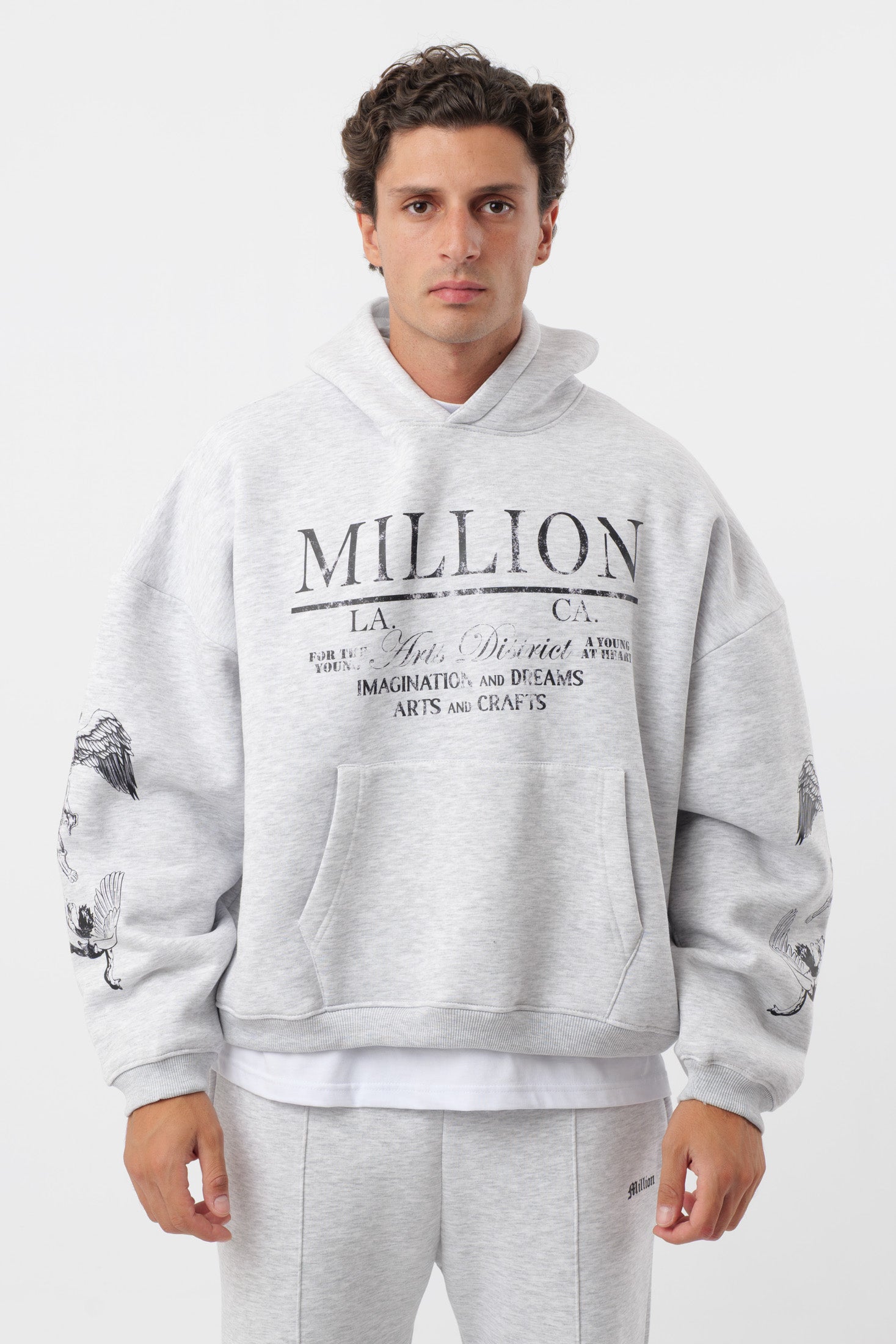 Hoodie Grey District