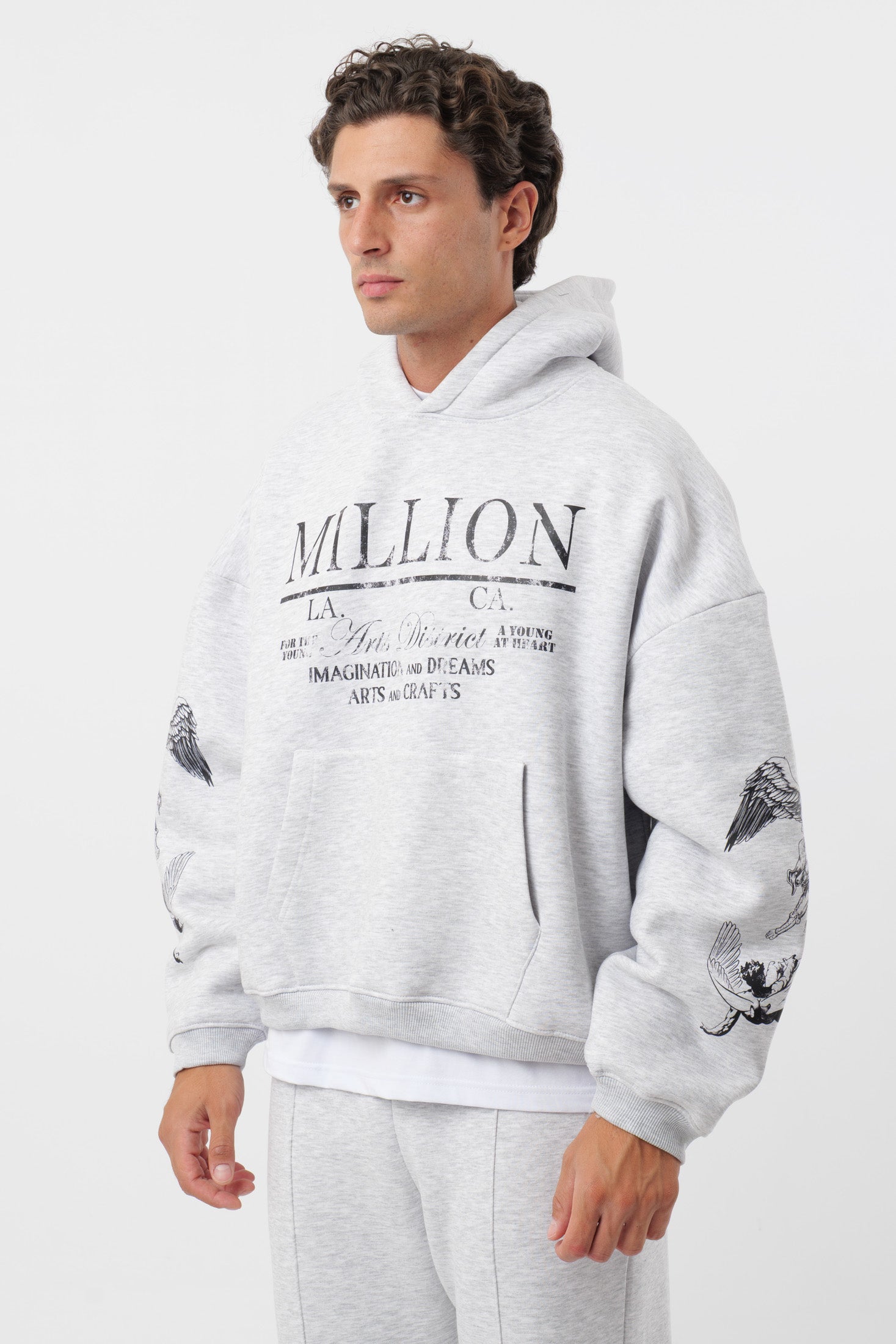 Hoodie Grey District
