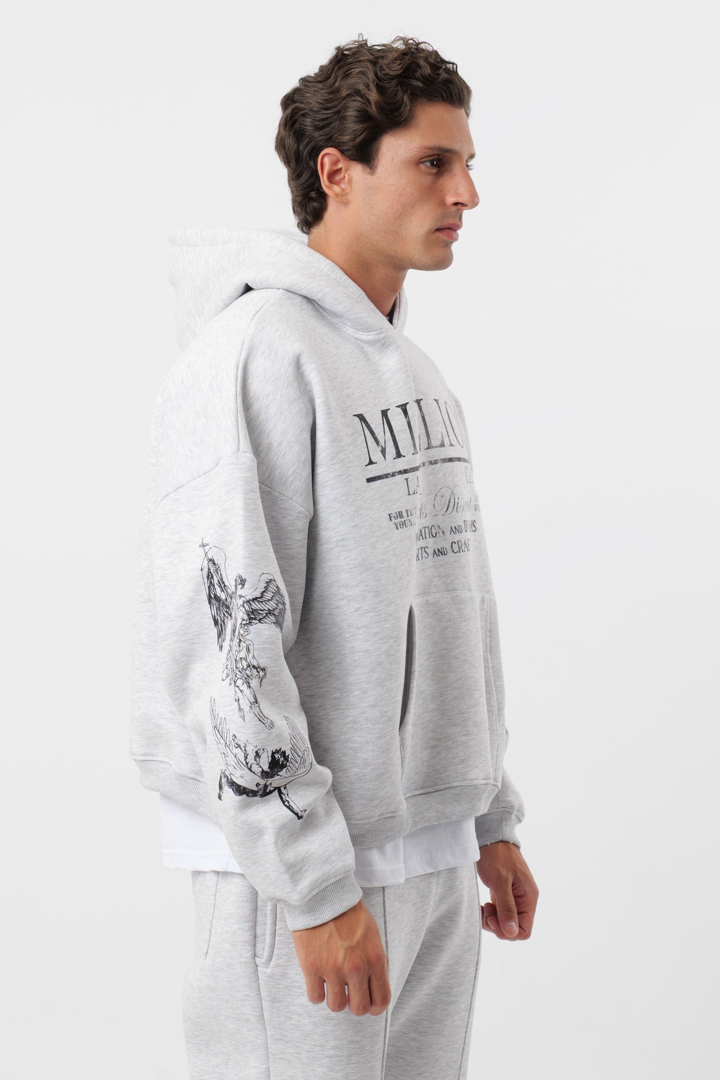 Hoodie Grey District
