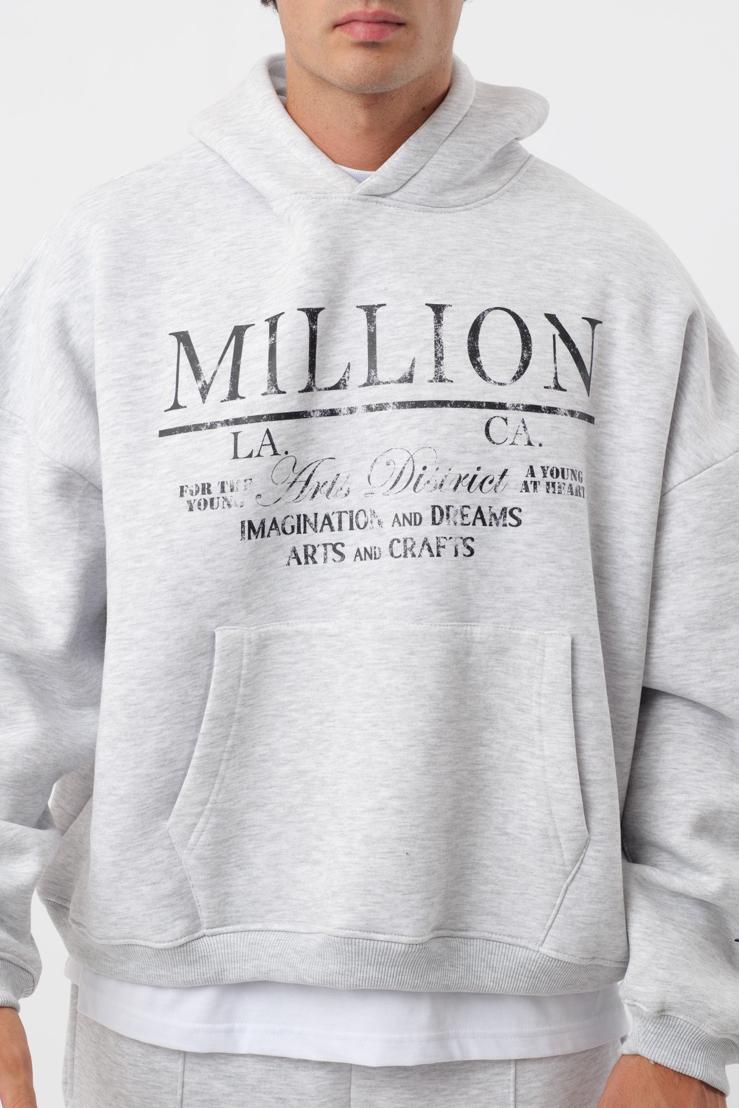 Hoodie Grey District