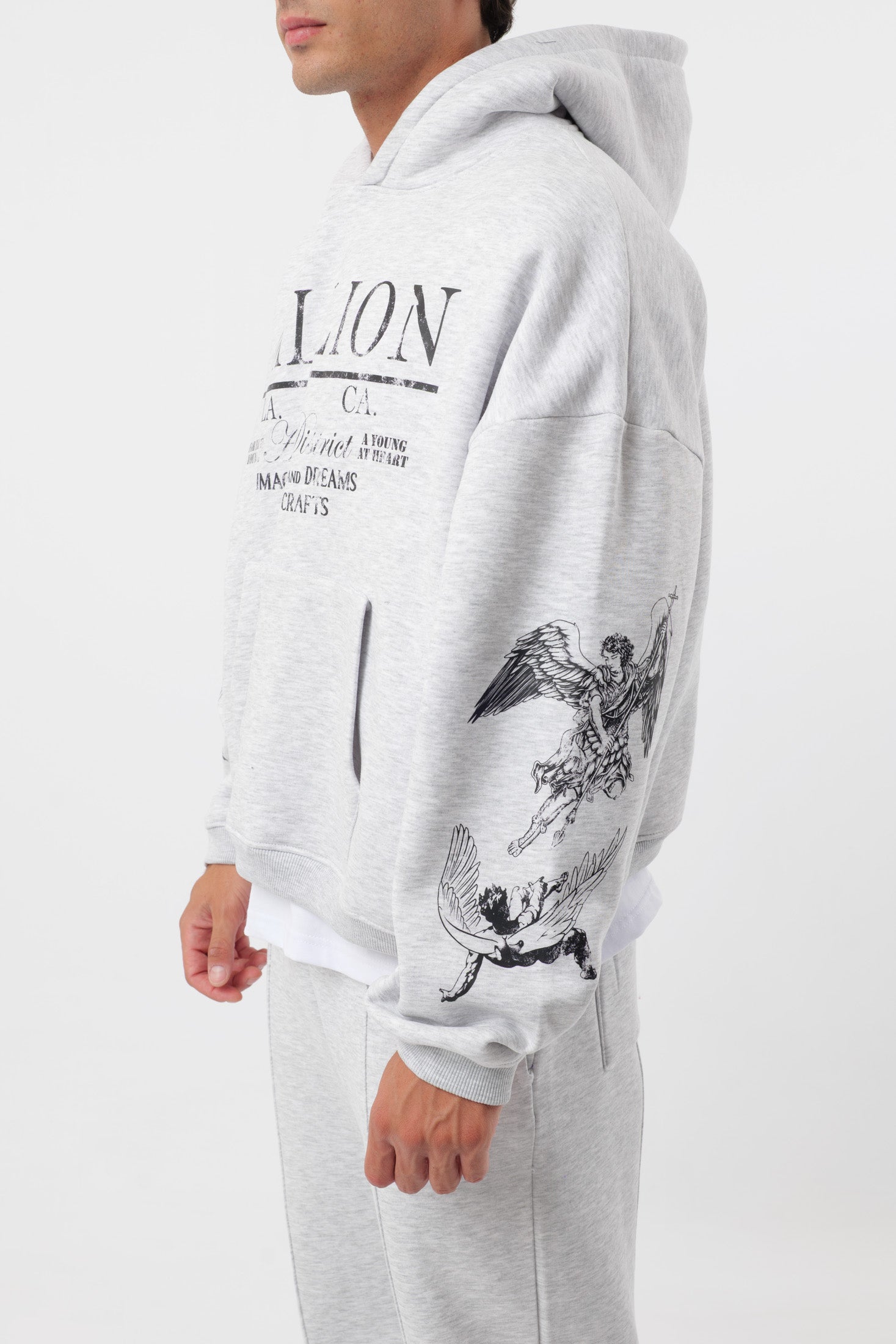 Hoodie Grey District