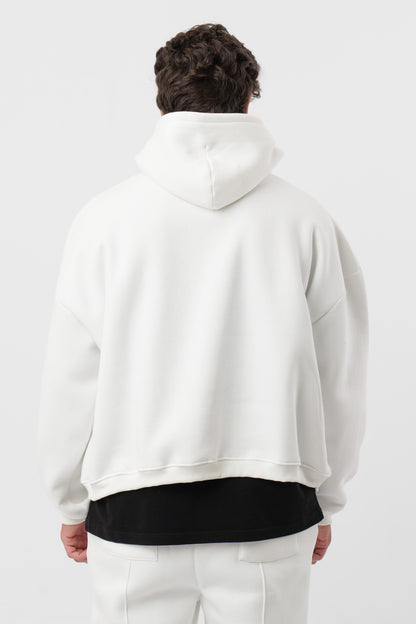 Hoodie Cream  Heart