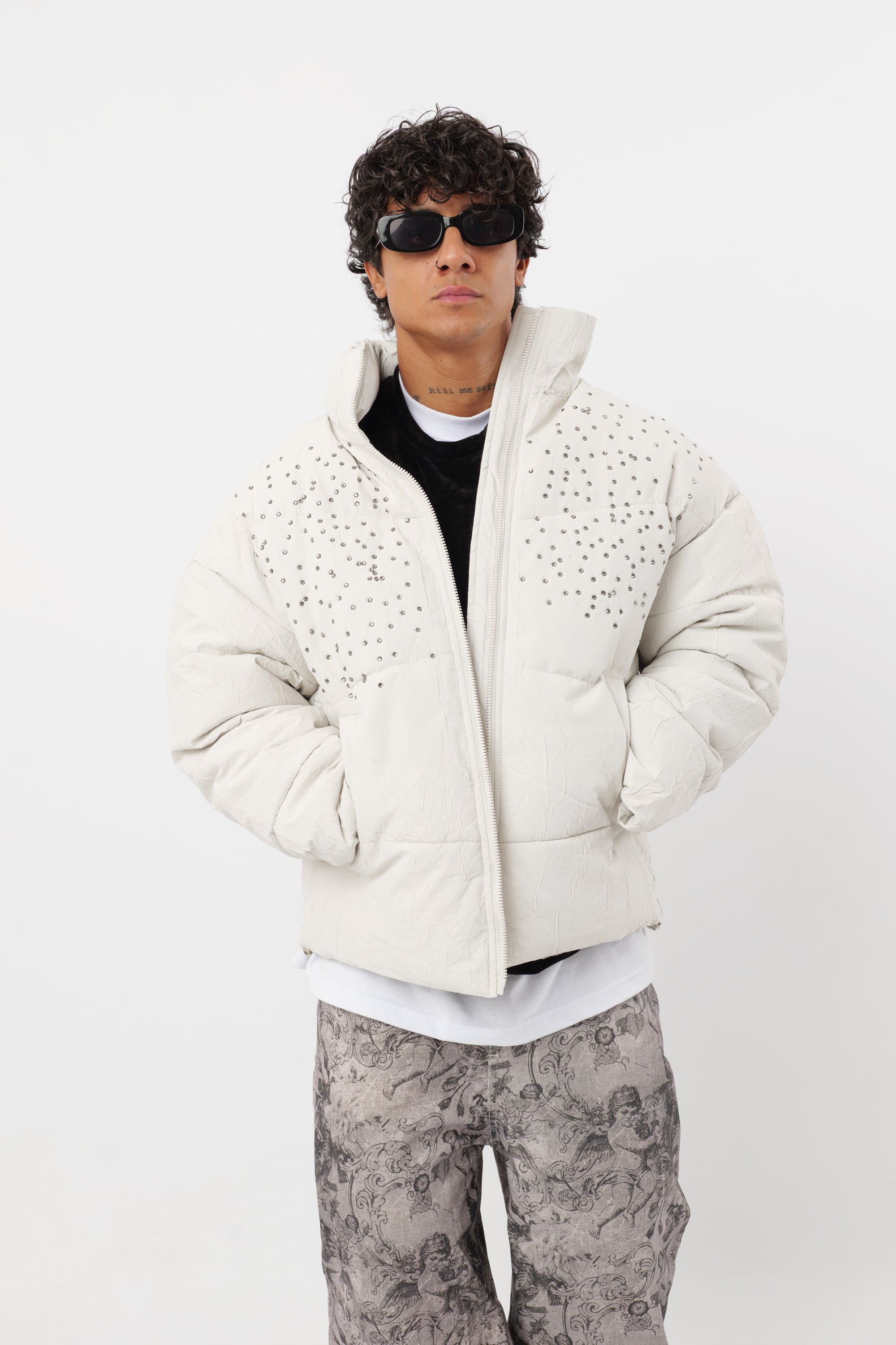 Puffer Patron White