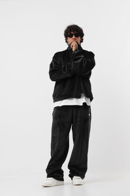 Tracksuit Velour Black