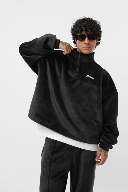 Tracksuit Velour Black