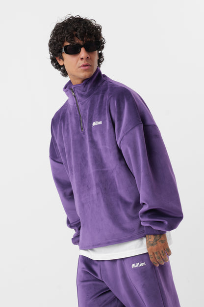 Tracksuit Velour Viola