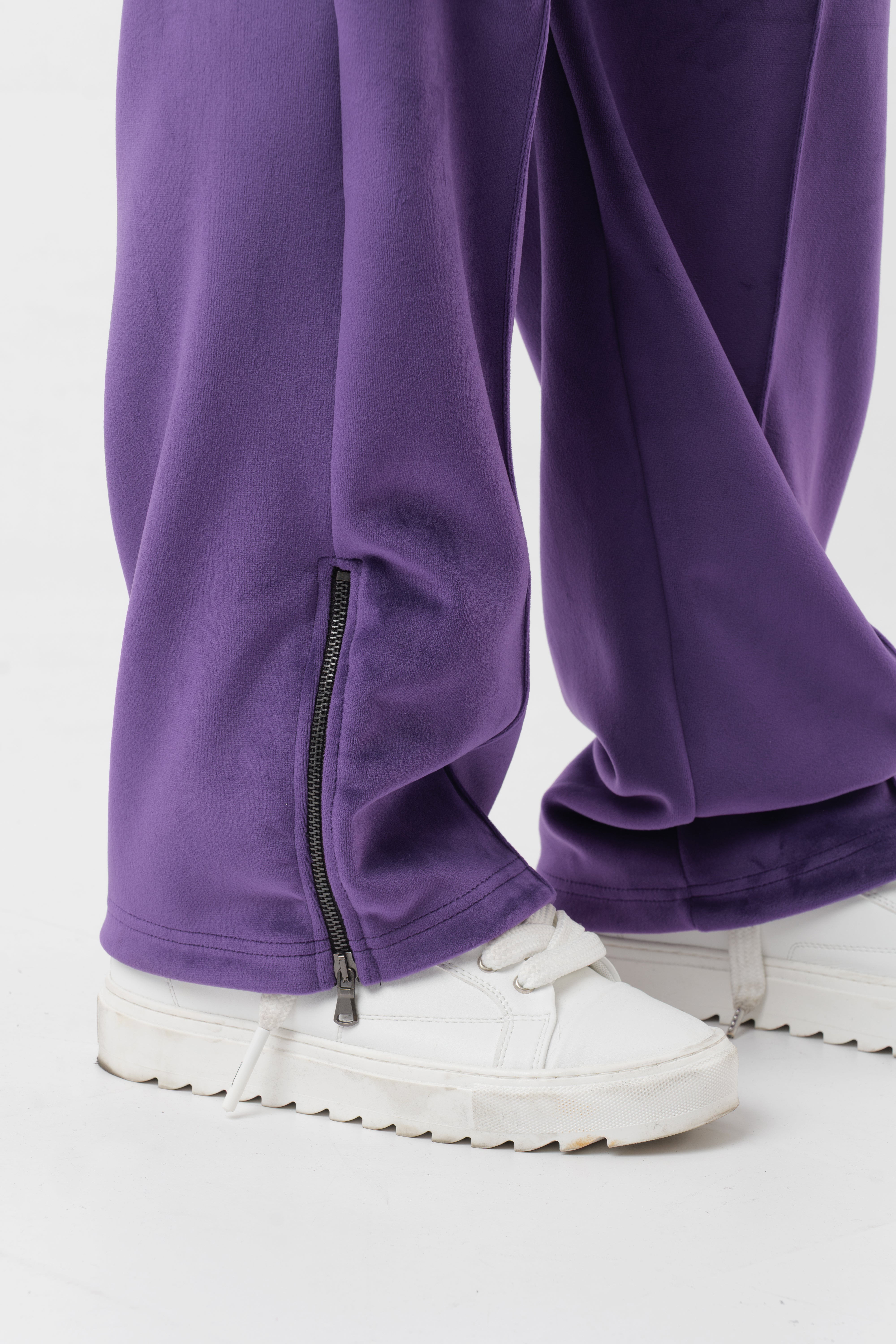 Tracksuit Velour Viola