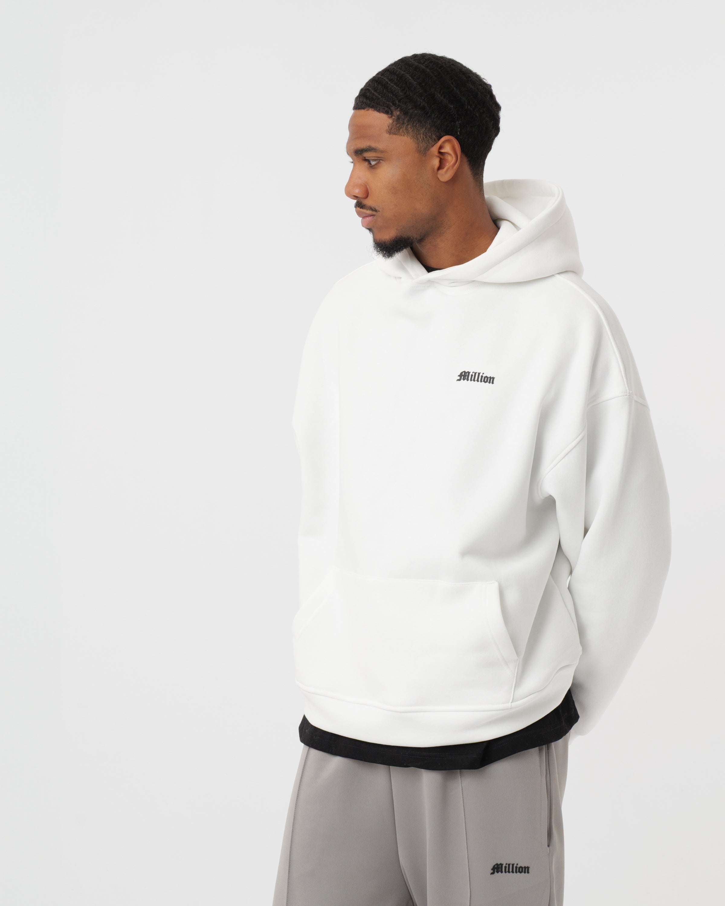 Hoodie Logo White