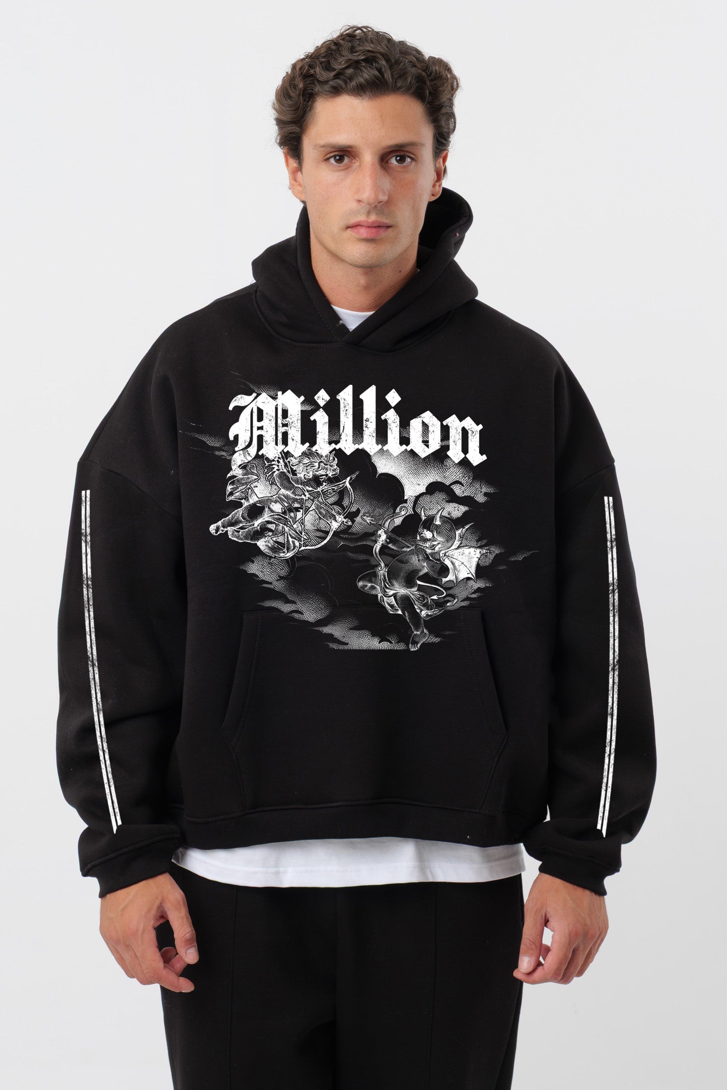Hoodie Black Angel