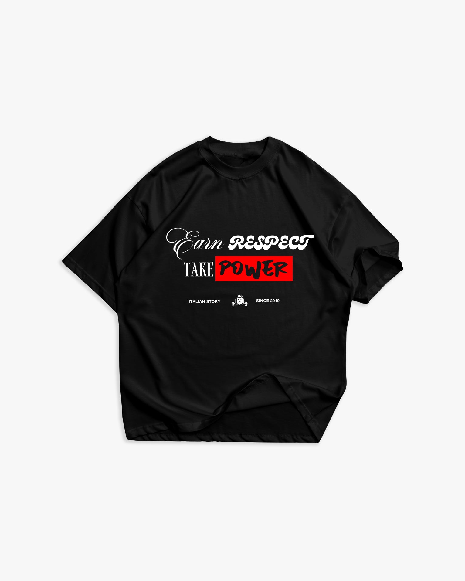 T-Shirt Respect Nera
