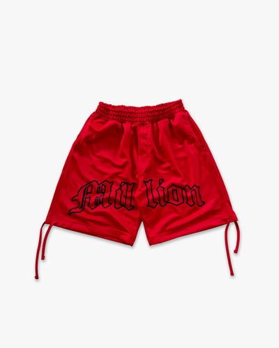 Shorts Gothic Rosso