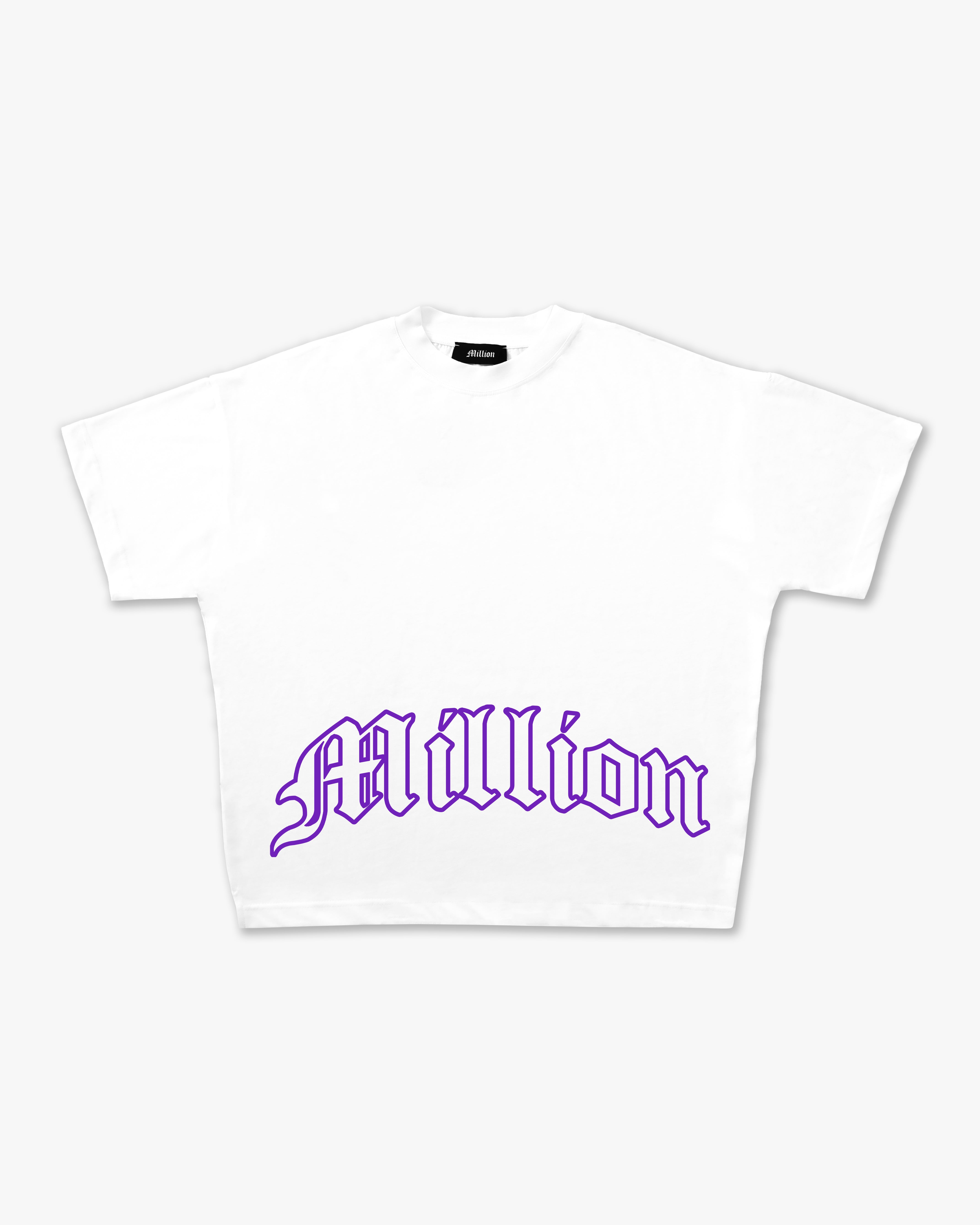 T-Shirt Gothic Outline Viola
