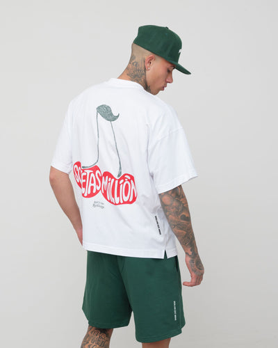 T-Shirt Ciliegie Bianca