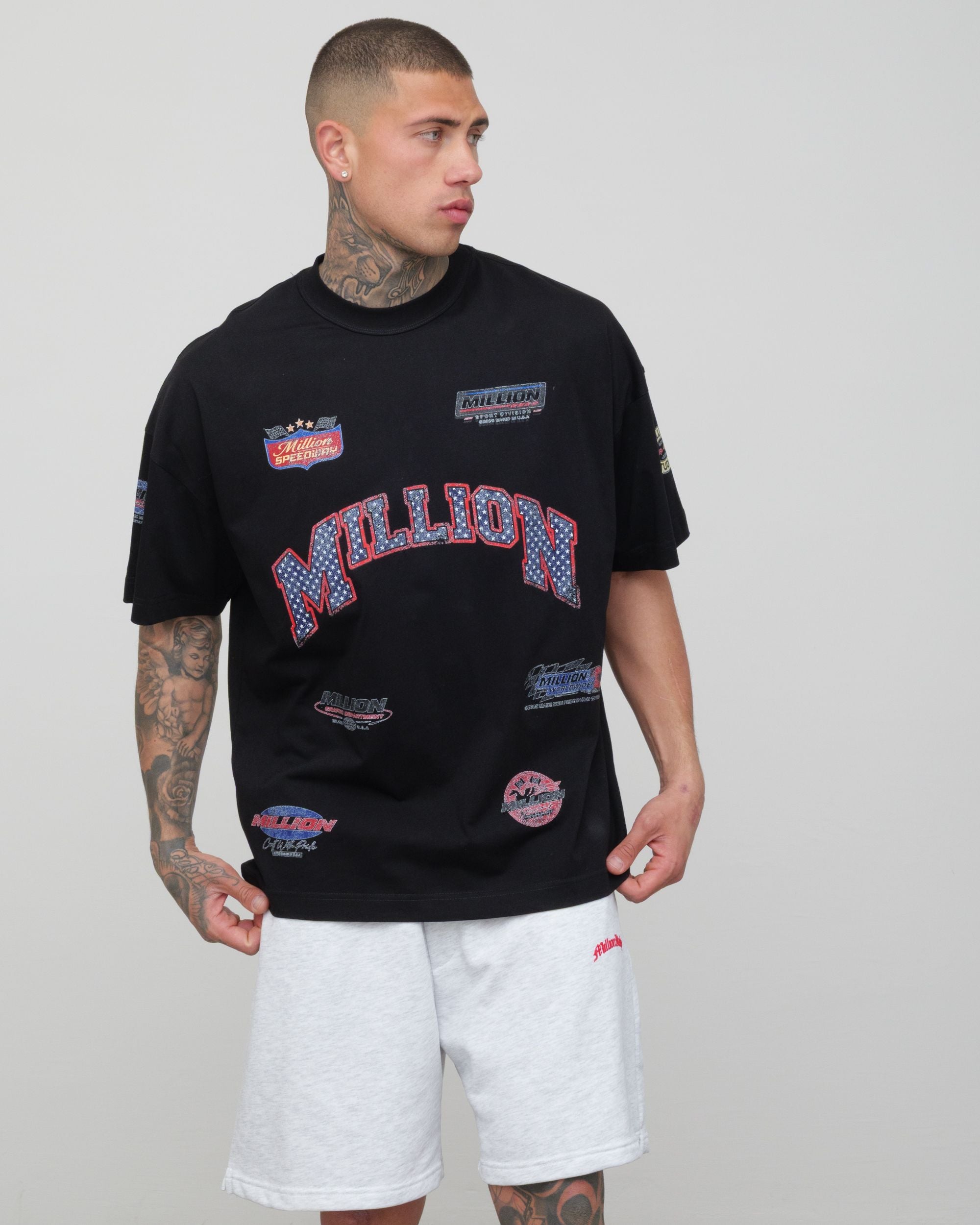 T-Shirt Racing Nera