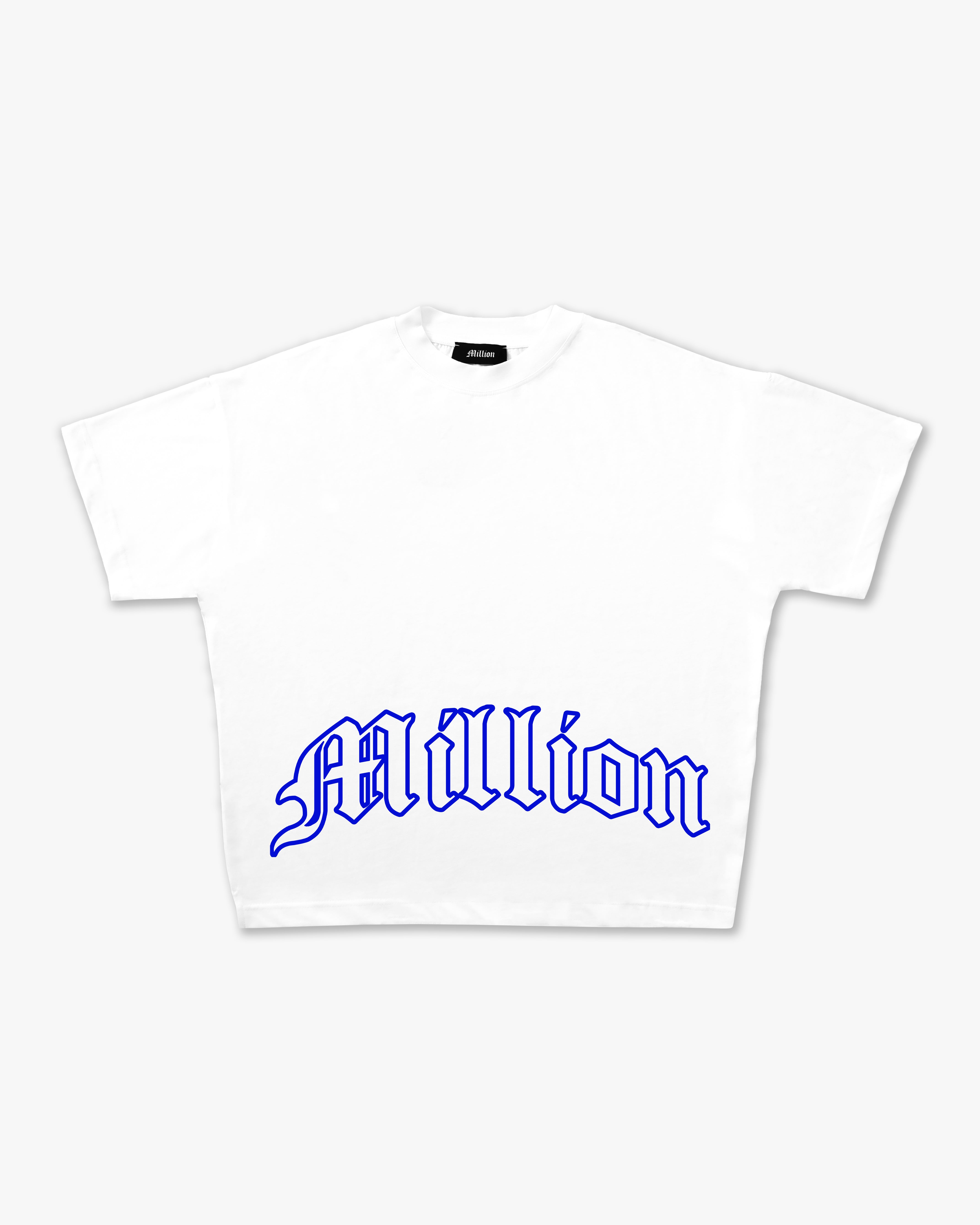 T-Shirt Gothic Outline Royal